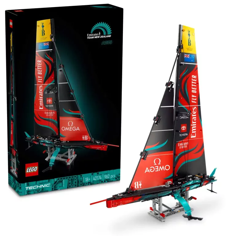 LEGO® Technic. Jacht Emirates Team New Zealand AC75. 42174 - tantis.pl