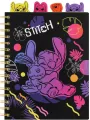 Kołobrulion A5 Disney Black Stitch 100 kartek wzór 2 - tantis.pl