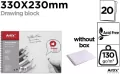 Blok rysunkowy 33x23cm 130g - tantis.pl