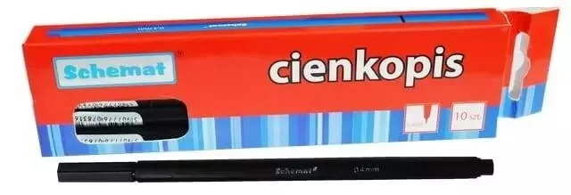 Cienkopis 0,4mm granatowy - tantis.pl