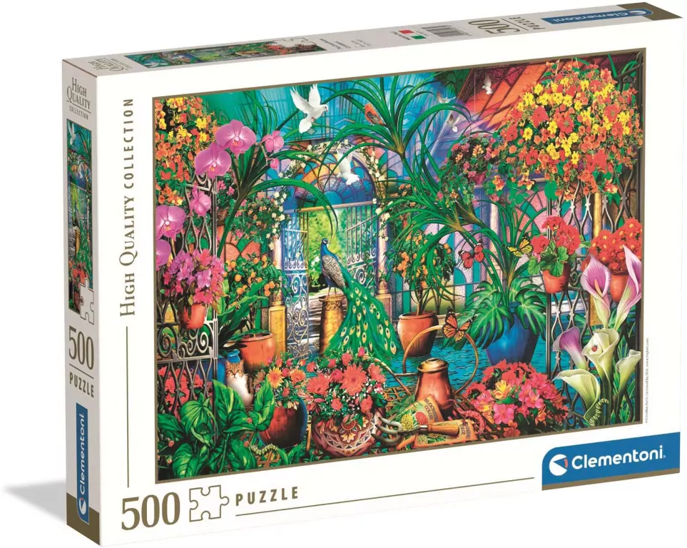 Puzzle 500 HQ Greenhouse Caretakers - tantis.pl