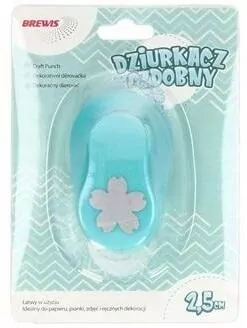Dziurkacz ozdobny 2,5cm kwiatek MIX - tantis.pl
