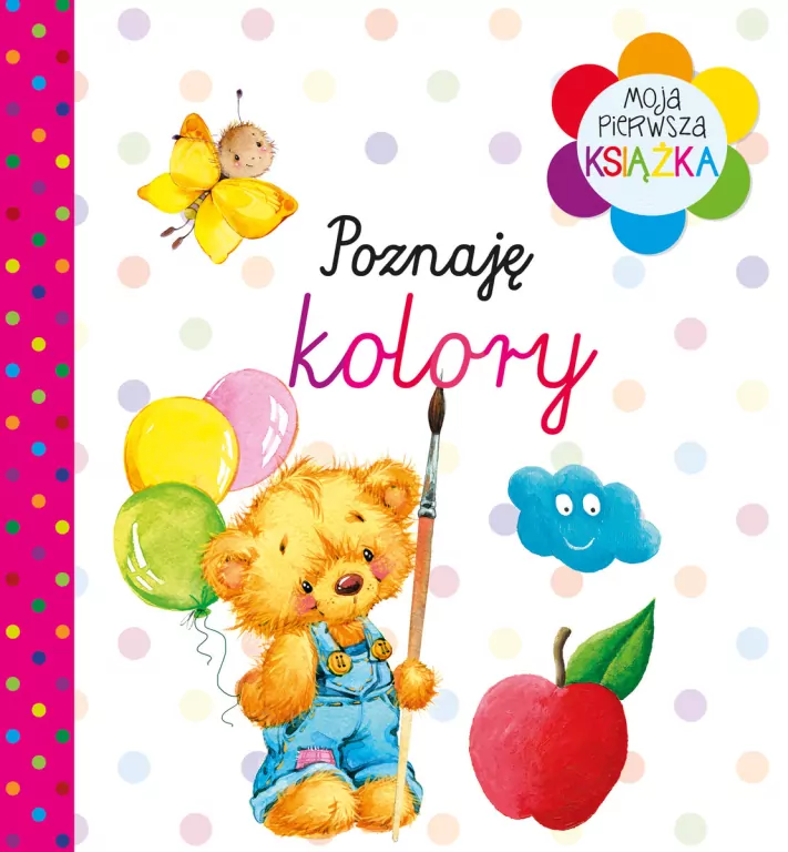 Moja pierwsza książka Poznaję kolory - tantis.pl
