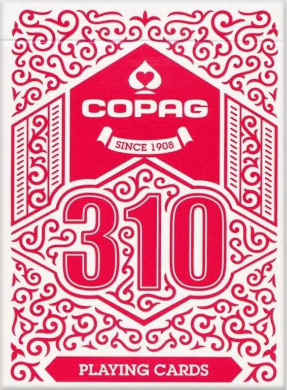 Karty do gry Copag 310 czerwone. - tantis.pl