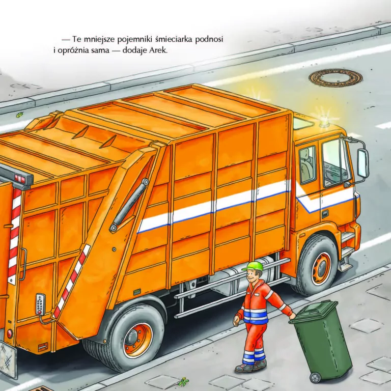 Duże pojazdy w mieście. Mądra mysz - tantis.pl