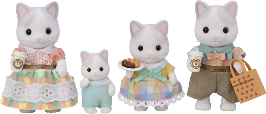 Rodzina kotów Latte. Sylvanian Families - tantis.pl
