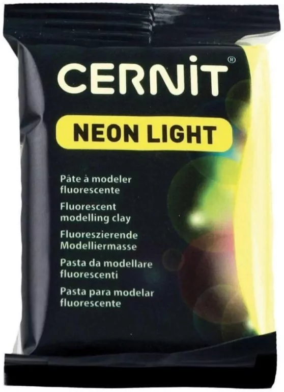 Modelina neonowa żółta 56g - tantis.pl