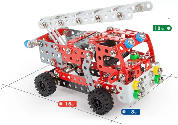 Mały Konstruktor - Fire Engine 8+ - tantis.pl