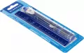 Cyrkiel metalowy + linijka 15cm navy blue - tantis.pl
