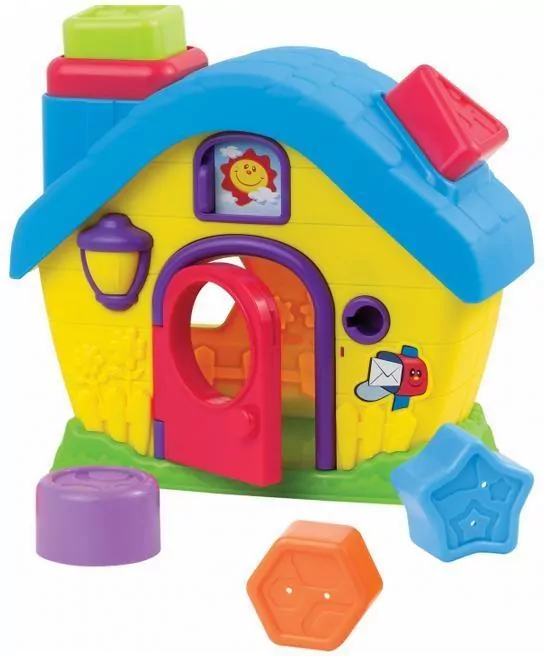 Domek sorter kształtów 42460 - tantis.pl