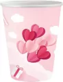 Kubeczki papierowe Love 250ml - tantis.pl