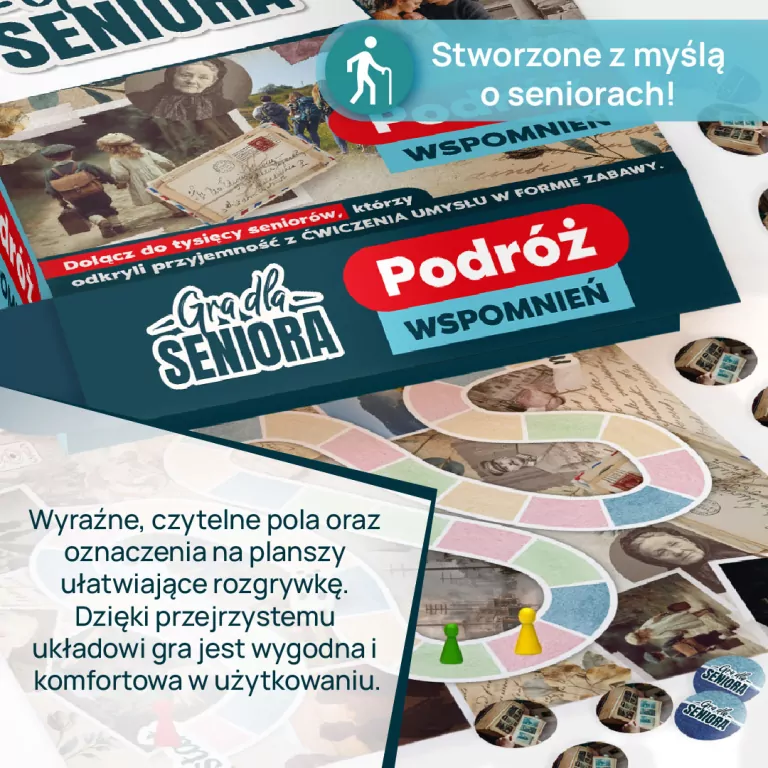 Podróż Wspomnień. Gra dla Seniora - tantis.pl