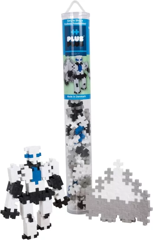 Klocki Plus-Plus. Tuba. Robot - tantis.pl