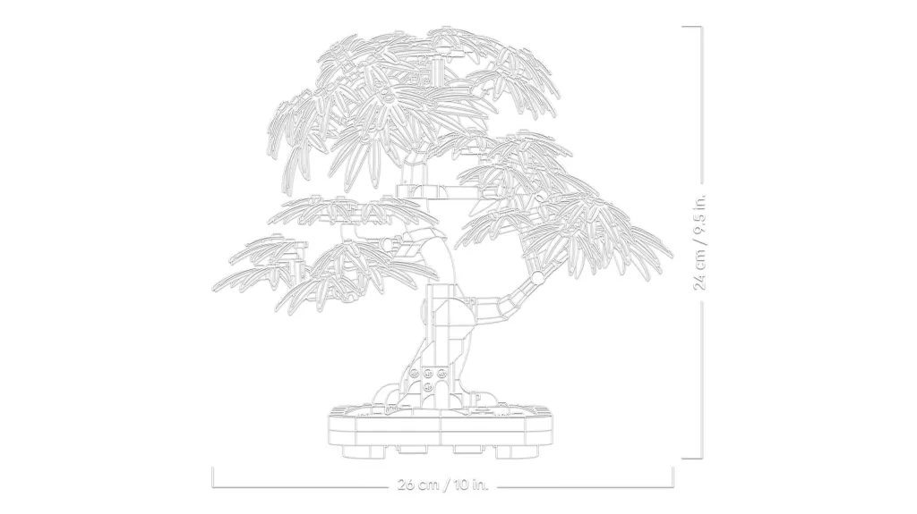 LEGO® Botanicals. Klon palmowy bonsai 10348 - tantis.pl