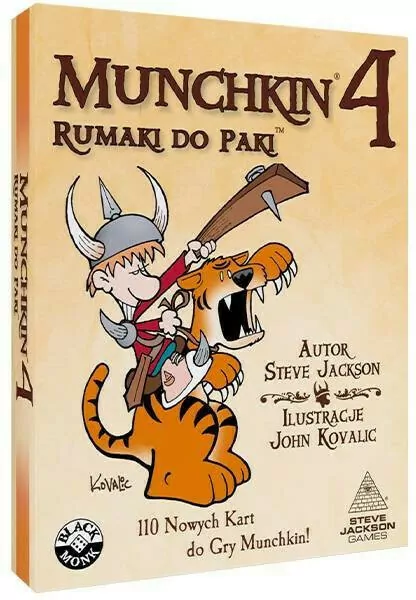 Munchkin 4. Rumaki do Paki. Dodatek - tantis.pl