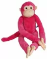 Małpa różowa 85cm - tantis.pl