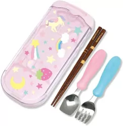 Sztućce z pałeczkami w etui