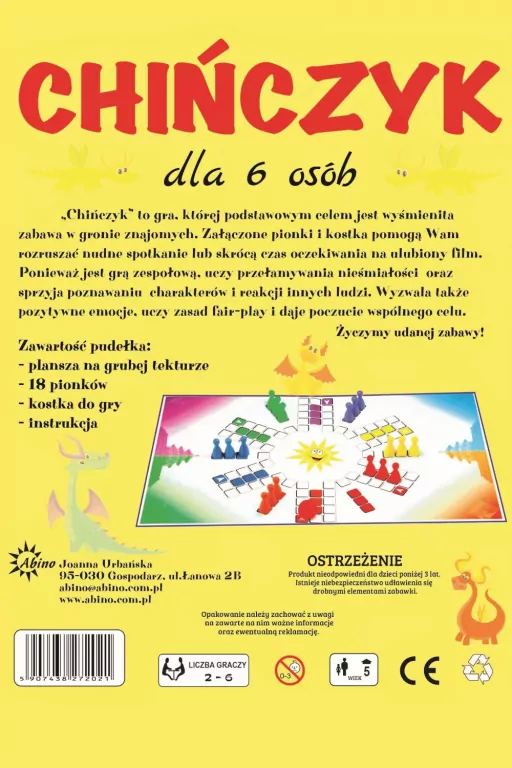 Chińczyk dla 6 osób - tantis.pl