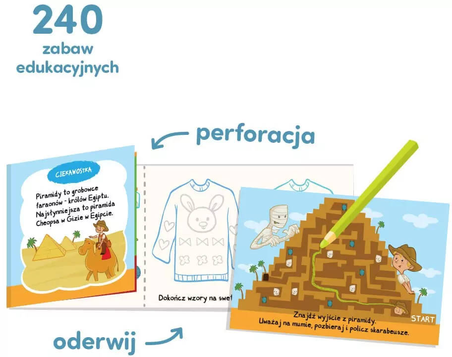 Zabawy logiczne dla dzieci od 5-6 lat CzuCzu Uczy - tantis.pl