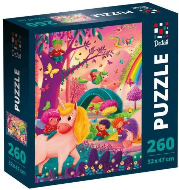 Puzzle 260 Świat Jednorożców - tantis.pl