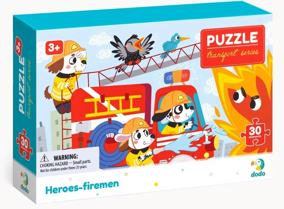Puzzle 30. Bohaterscy strażacy - tantis.pl