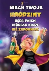 Kartka okolicznościowa. Urodziny