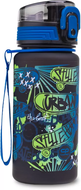 Bidon 400ml Coolpack Brisk mini Skate Night - tantis.pl