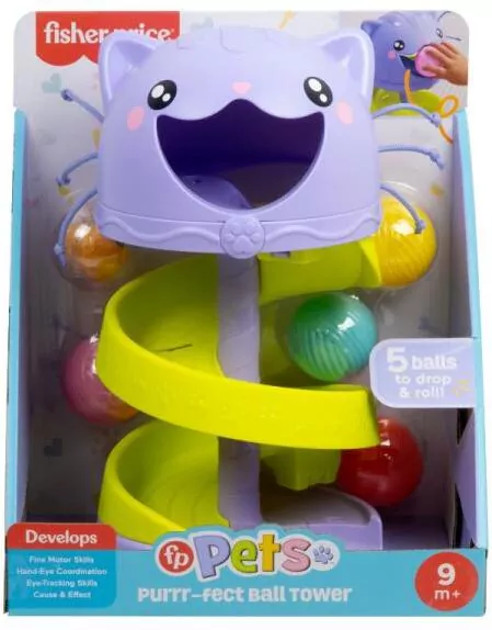 Fisher Price. Pets Kocia wieża - tantis.pl