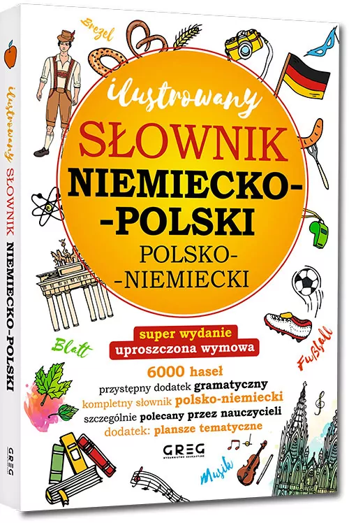 Ilustrowany słownik niemiecko-polski, polsko-niemiecki - tantis.pl