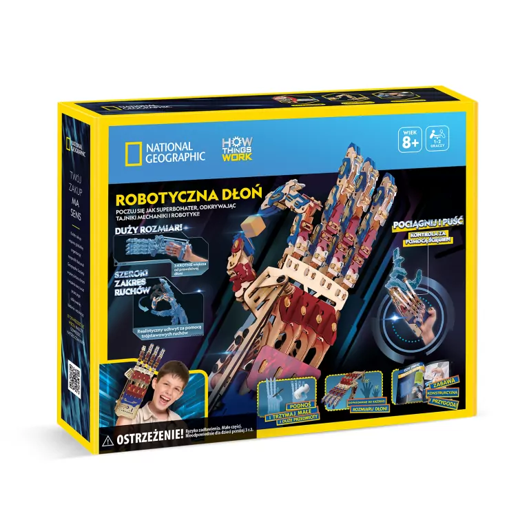 Cubic Fun. Puzzle 3D. National Geographic. Robotyczna ręka - tantis.pl
