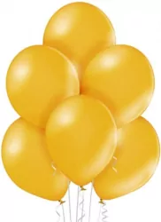 Balony B105 metaliczne złote 30cm