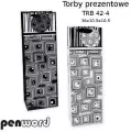 Torebka prezentowa 36x10,5x10,5cm. Mix - tantis.pl