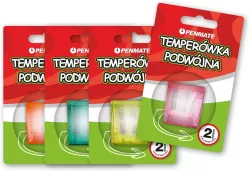 Temperówka podwójna SP-106 PENMATE na blistrze 1 szt. mix