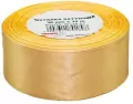 Wstążka satynowa złota 38mmx32m - tantis.pl