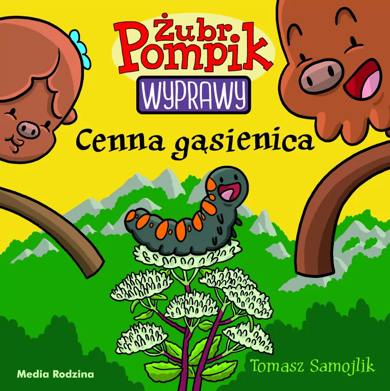 Żubr Pompik. Wyprawy. Cenna gąsienica. Tom 17 - tantis.pl
