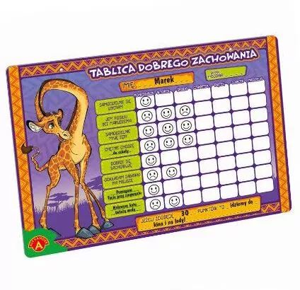 Tablica dobrego zachowania - tantis.pl