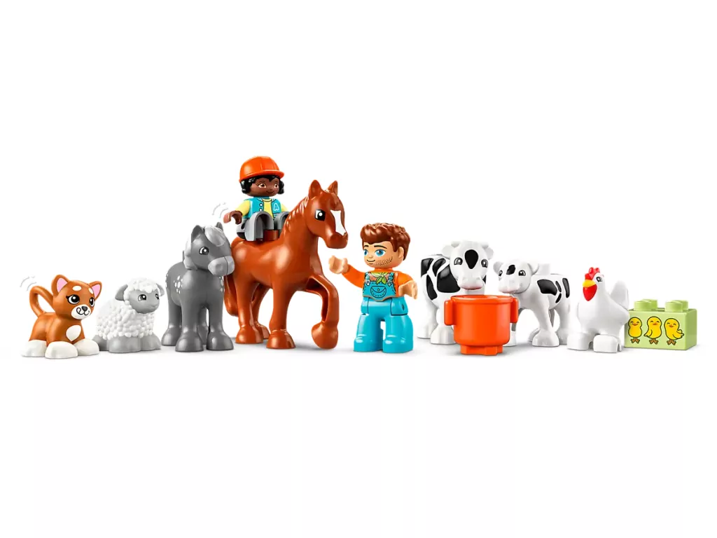 LEGO® Duplo®. Opieka nad zwierzętami na farmie 10416 - tantis.pl