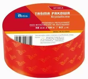 Taśma pakowa krystaliczna 4,8x50m - tantis.pl