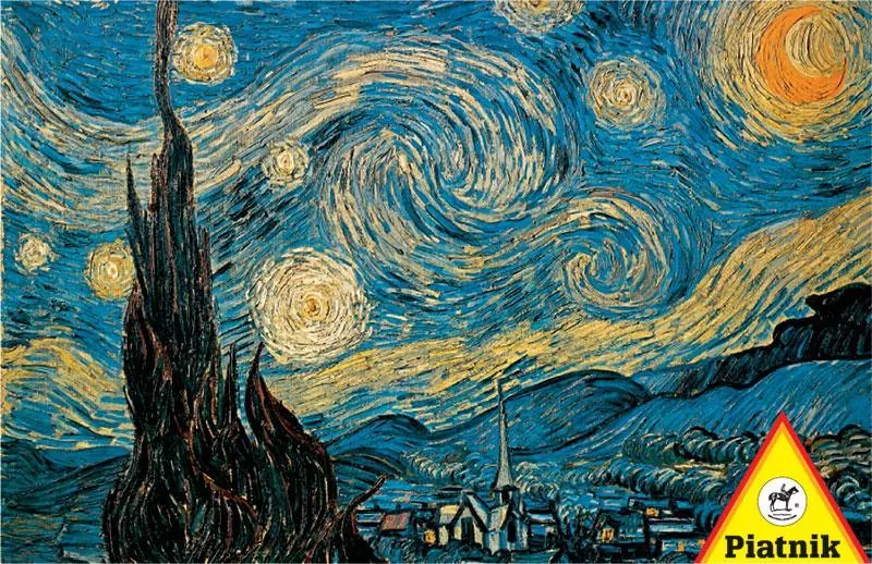 Puzzle 1000. Van Gogh, Gwiaździsta noc - tantis.pl