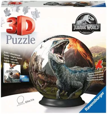 Jurassic World. Puzzle 3D 72 elementy