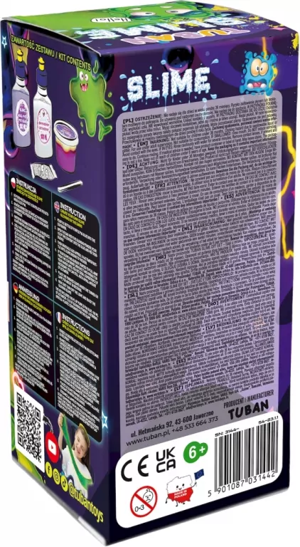 Zestaw Diy Super Slime. Glow in the dark - tantis.pl
