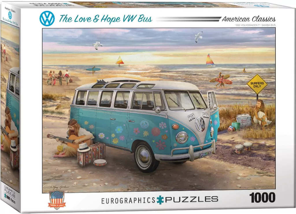 Puzzle 1000. VW miłość i nadzieja - tantis.pl