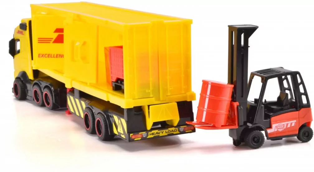 City ciężarówka z naczepą DHL 35cm - tantis.pl