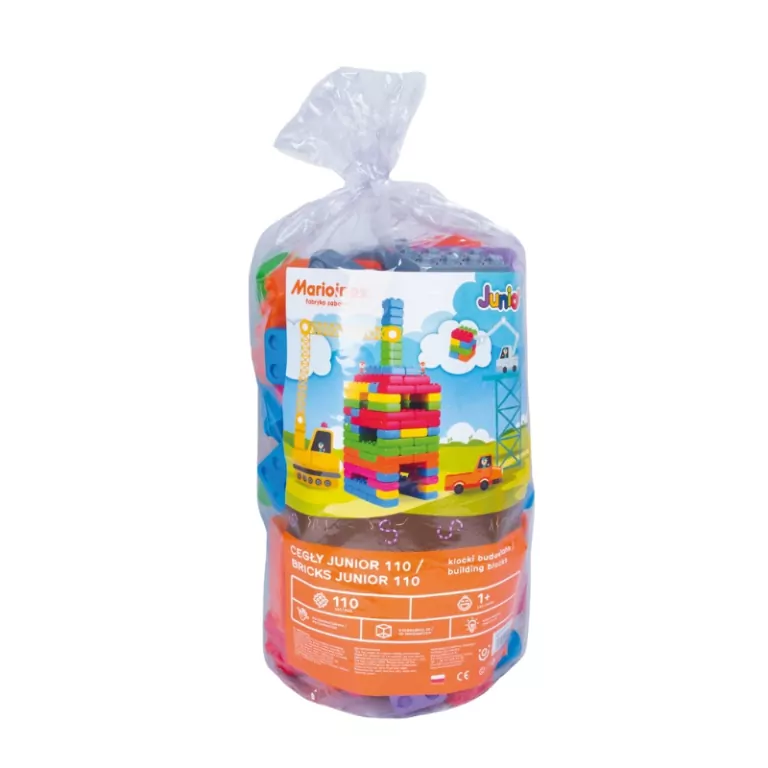 Klocki Budowlane Cegły Junior 110 - tantis.pl