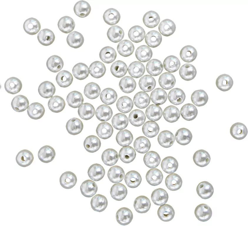 Perły dekoracfyjne 10mm 40g - tantis.pl