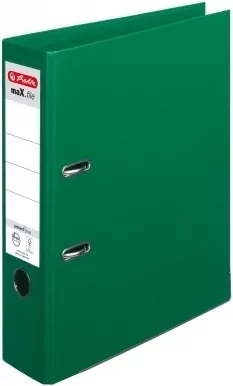 Segregator A4/8cm maX.file protect plus zielony - tantis.pl