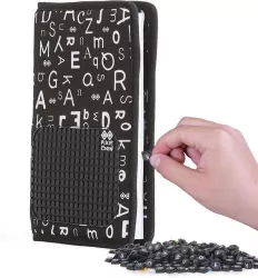 Zeszyt A5/80K linia, czarny