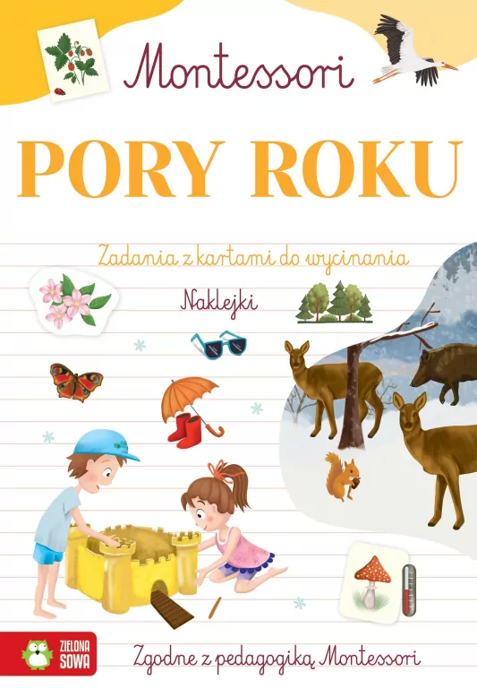 Zeszyt Montessori. Pory roku - tantis.pl