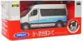 WELLY. Mercedes Sprinter 1:34. Policja srebrny - tantis.pl