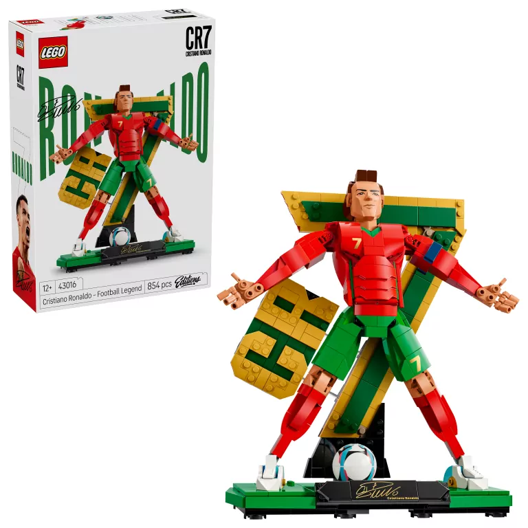 LEGO® Cristiano Ronaldo — piłkarska legenda 43016 - tantis.pl